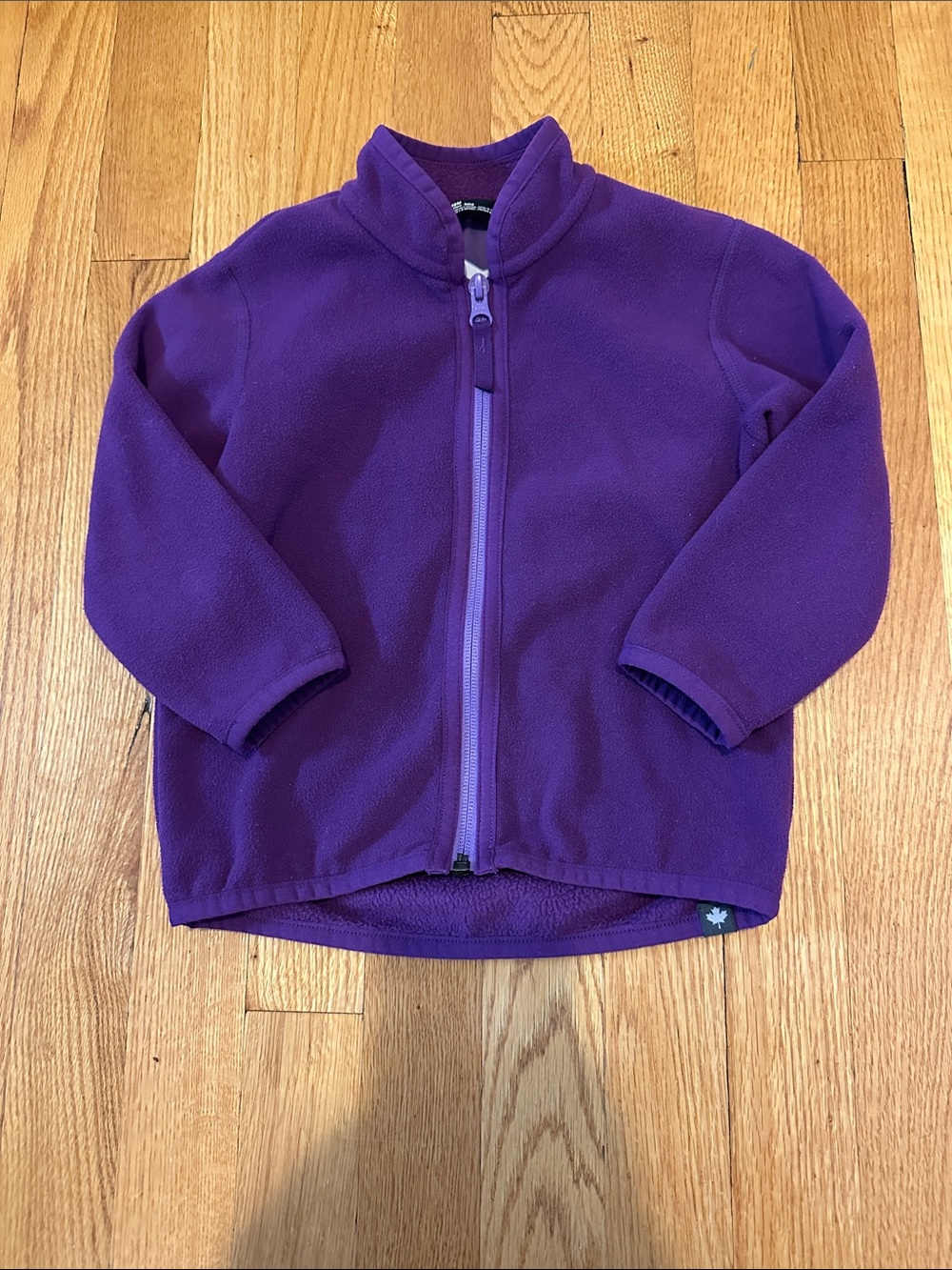 MEC purple campfire fleece jacket, 18 months